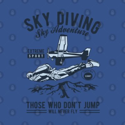 Vector Illustration Of Sky Diving Hoodie Official Skydiver Merch