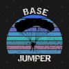 Base Jumper Vintage Sunset Design Hoodie Official Skydiver Merch