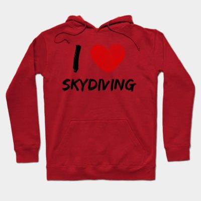 I Love Skydiving Hoodie Official Skydiver Merch