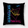 Skydiving Throw Pillow Official Skydiver Merch