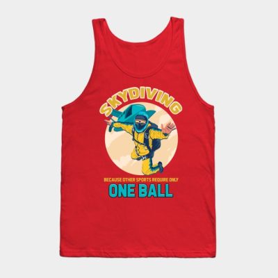 Skydive Parachutist Parachute Skydiver Gift Idea S Tank Top Official Skydiver Merch