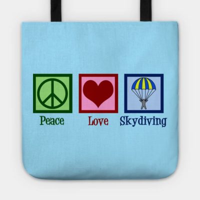 Peace Love Skydiving Tote Official Skydiver Merch