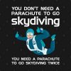 Parachute Skydiving Tank Top Official Skydiver Merch