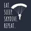 Eat Sleep Skydive Repeat T-Shirt Official Skydiver Merch