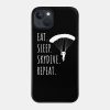 Eat Sleep Skydive Repeat Phone Case Official Skydiver Merch