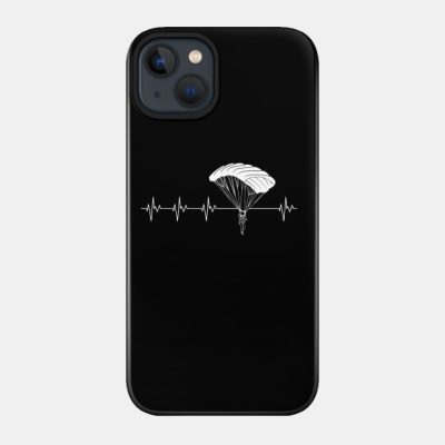 Skydiving Heartbeat Phone Case Official Skydiver Merch