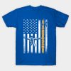 American Skydiver Usa Flag T-Shirt Official Skydiver Merch