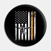 American Skydiver Usa Flag Pin Official Skydiver Merch