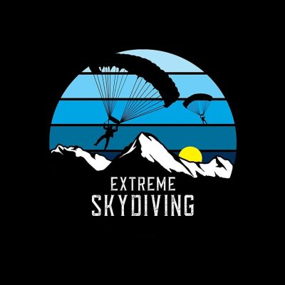 Extreme Skydiving Skydiver Sports Tote Bag Official Skydiver Merch