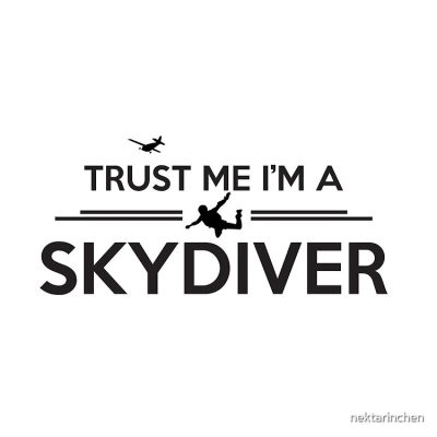 Trust Me I'M A Skydiver! Tote Bag Official Skydiver Merch