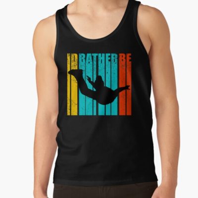 Id Rather Be Skydiving Tank Top Official Skydiver Merch