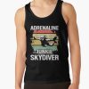 Adrenaline Junkie Skydiver  - Retro Vintage Funny Skydiver Skydiving Skydrive - I'D Rather Be Skydiving Funny Retro Vintage Skydiver Skydiving Skydrive Tank Top Official Skydiver Merch