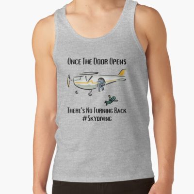 Skydivers - Once The Doors Open There Is No Turning Back Tank Top Official Skydiver Merch