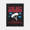 sky is not my limit skydiver skydiving fleece blanket r7740d9982a644a289b7821d443b37e65 zkhkh 1000 - Skydiver Gifts