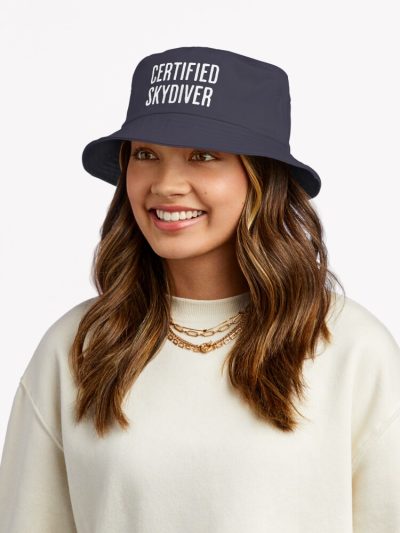 Certified Skydiver Bucket Hat Official Skydiver Merch