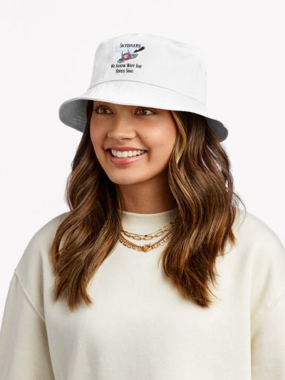 Skydivers, We Know Why The Birds Sing Bucket Hat Official Skydiver Merch