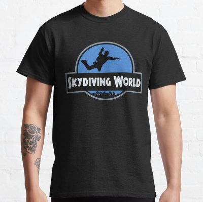 Skydiving World T-Shirt Official Skydiver Merch