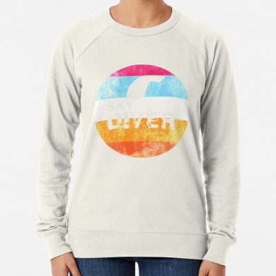 Parachute Retro Skydiver Skydiving Sweatshirt Official Skydiver Merch