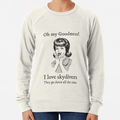 I Love Skydivers Sweatshirt Official Skydiver Merch