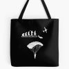 Skydiving Evolution Skydiver Parachuting Lover Tote Bag Official Skydiver Merch