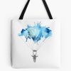 Skydiving, Skydiver Parachute, Parachuting. Watercolor Illustration Tote Bag Official Skydiver Merch