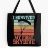 Skydiving Skydive Skydiver Tote Bag Official Skydiver Merch