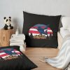 Patriotic Skydiver Us American Flag Freedom Skydiving Throw Pillow Official Skydiver Merch