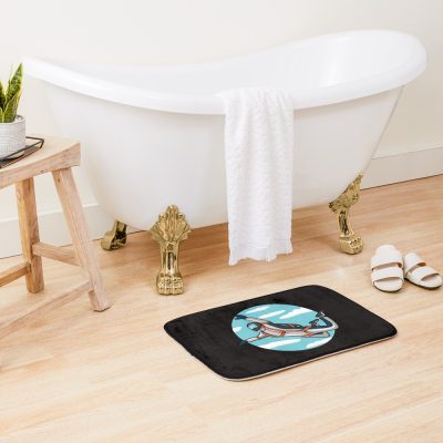 Skydiver Illustration Bath Mat Official Skydiver Merch