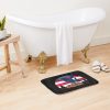 Patriotic Skydiver Us American Flag Freedom Skydiving Bath Mat Official Skydiver Merch