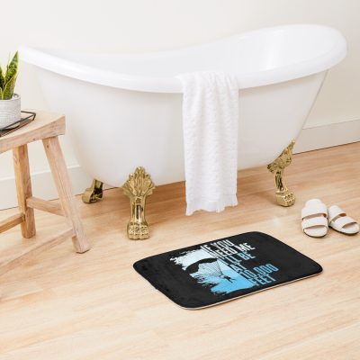 If You Need Me, I'Ll Be At 10000 Feet. Skydiver, Funny Parachutist Bath Mat Official Skydiver Merch