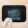 Skydiving American Flag Skydiver Bath Mat Official Skydiver Merch