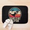 Failure Is Not An Option. Funny Skydiver Quote, Retro Vintage Skydiving Bath Mat Official Skydiver Merch