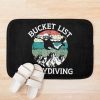 Skydiving Bucket List | Skydiving Bucket List Lover , Funny Skydiving , Skydiving Squirrel,Skydiving Skydiving Bath Mat Official Skydiver Merch