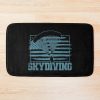 Skydiving American Flag Skydiver Bath Mat Official Skydiver Merch