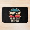 Failure Is Not An Option. Funny Skydiver Quote, Retro Vintage Skydiving Bath Mat Official Skydiver Merch