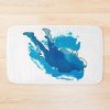 Skydiver Tracking With Blue Clouds Bath Mat Official Skydiver Merch