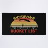 Retro Skydiving Vintage Skydiver Mouse Pad Official Skydiver Merch