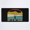 Sky Is My Home. Funny Skydiver Quote, Skydiving Retro Vintage, Parachutist Mouse Pad Official Skydiver Merch