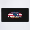 Patriotic Skydiver Us American Flag Freedom Skydiving Mouse Pad Official Skydiver Merch