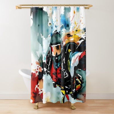 Skydiver Shower Curtain Official Skydiver Merch