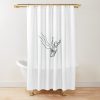 Simple Skydiver Shower Curtain Official Skydiver Merch