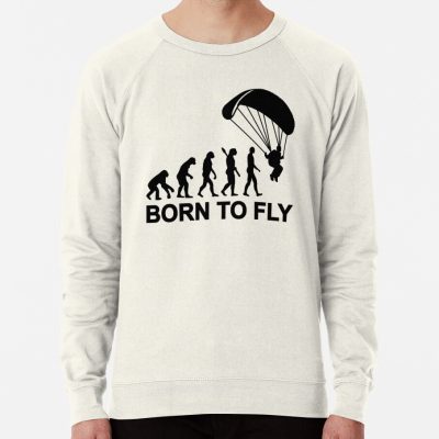 ssrcolightweight sweatshirtmensoatmeal heatherfrontsquare productx1000 bgf8f8f8 5 - Skydiver Gifts Store