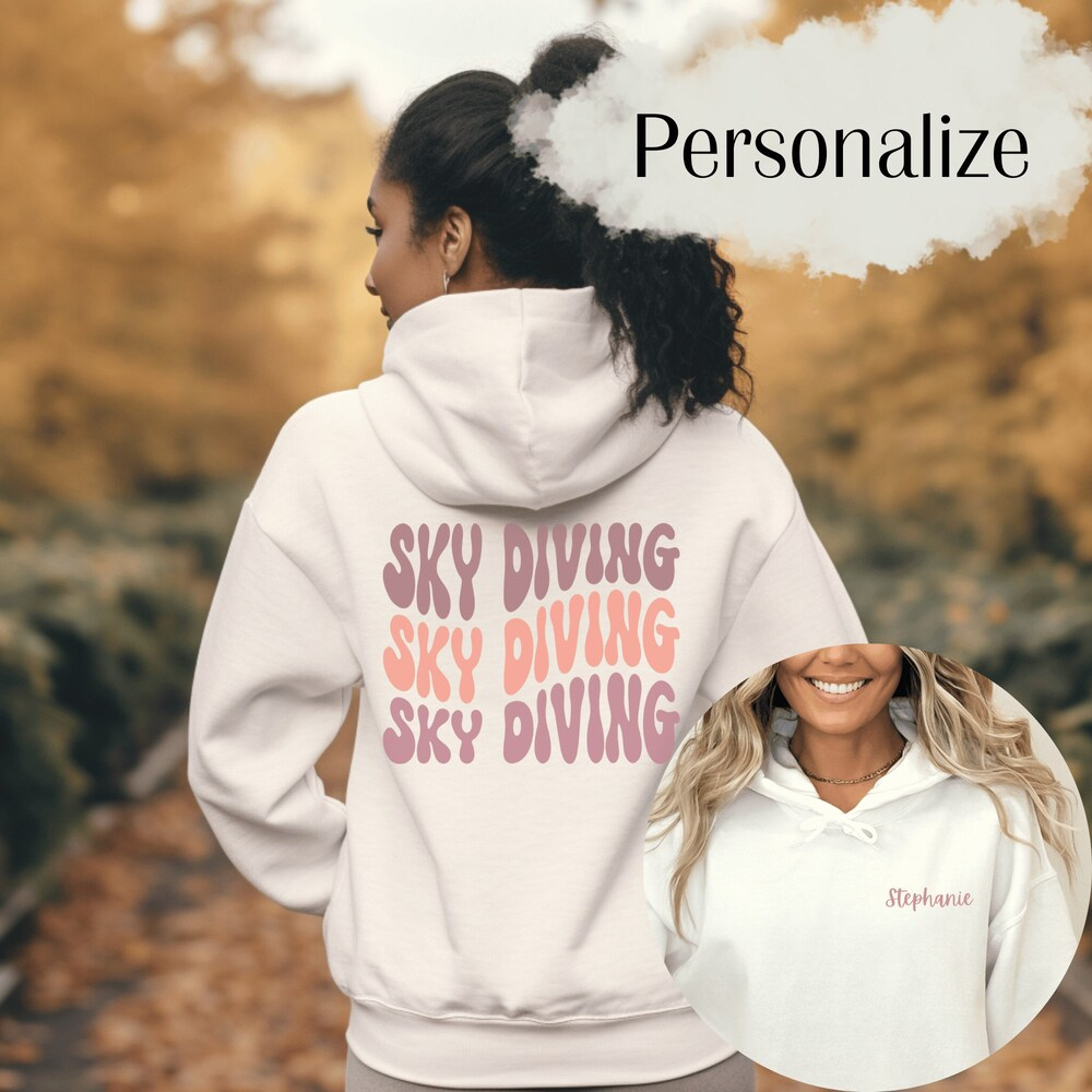 Personalized Skydiving Hoodie